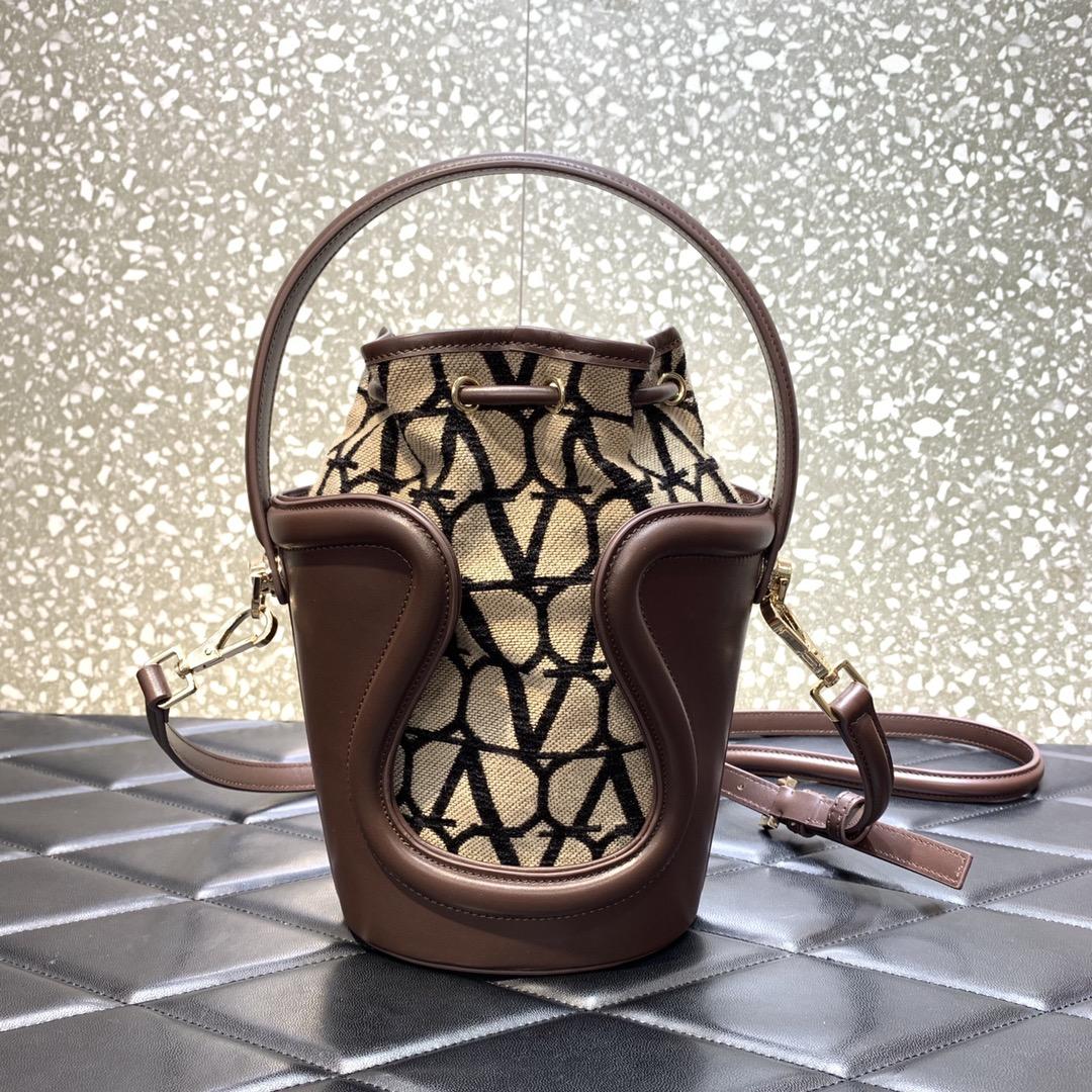 Valenti Le Cinquième Toile Iconographe Bucket Bag - EUR FASHION