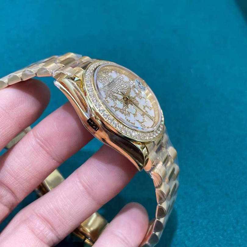 Rolex Yellow Gold Datejust 31 Watch - EUR FASHION