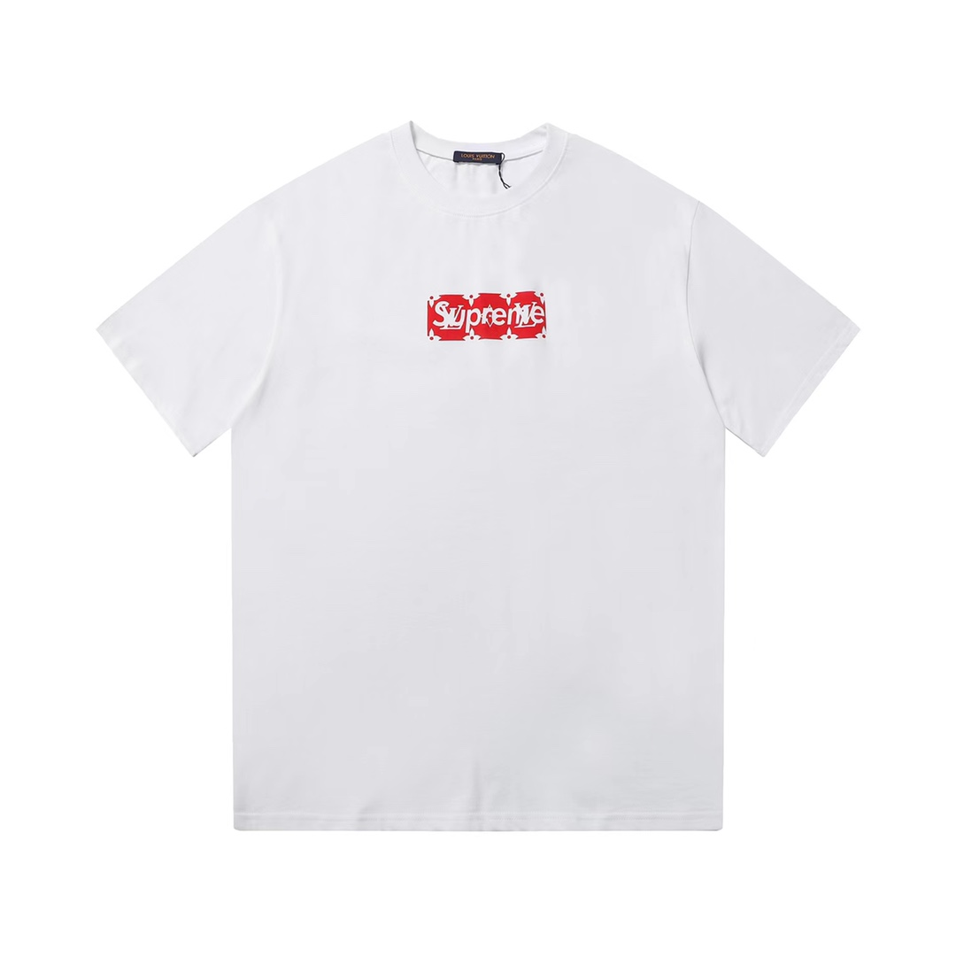 Supreme x Louis Vuitton Box Logo T-Shirt - EUR FASHION