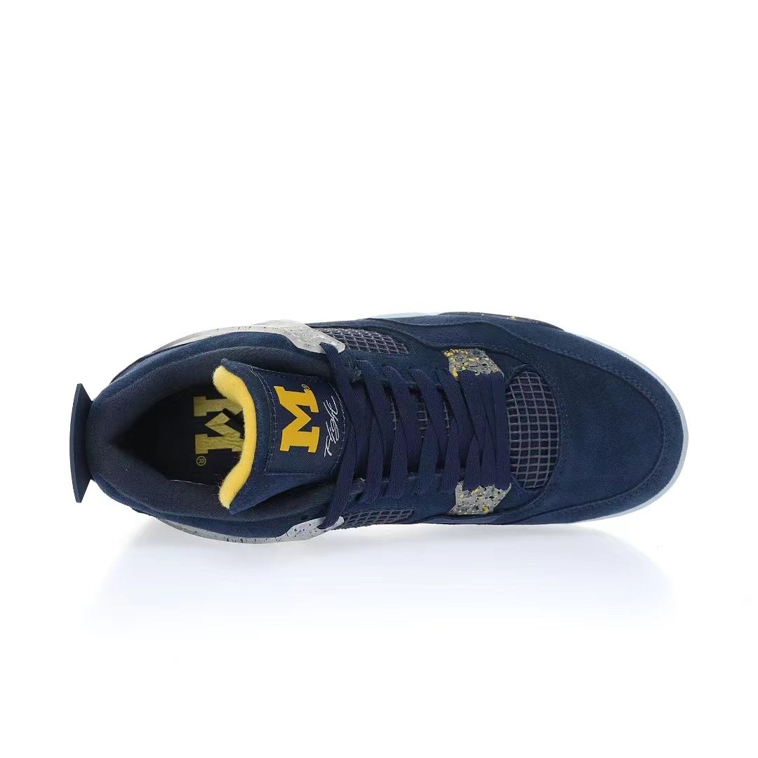 Nike Air Jordan 4 Retro PEUniversity of Michigan Sneaker      Ct8532-148 - EUR FASHION
