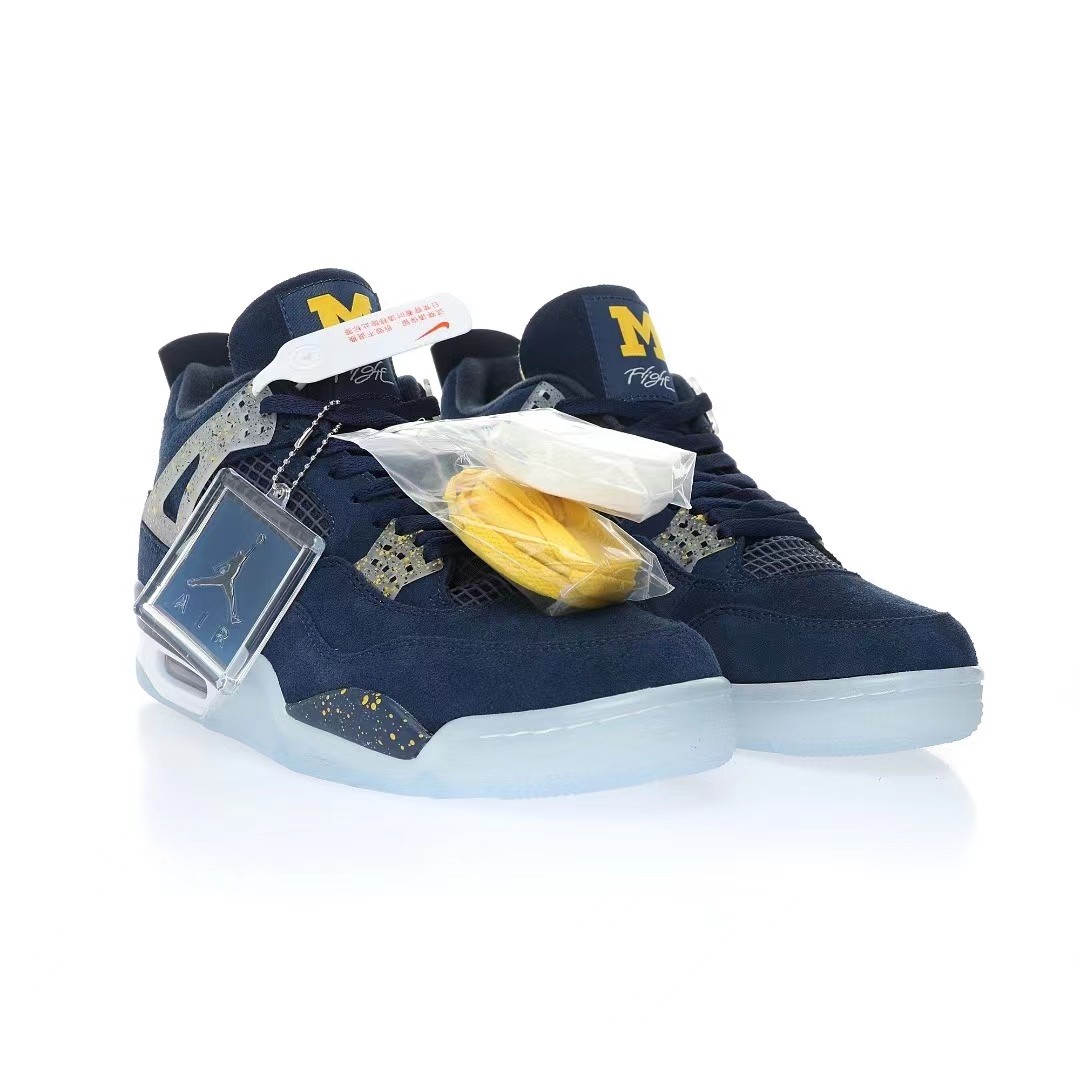 Nike Air Jordan 4 Retro PEUniversity of Michigan Sneaker      Ct8532-148 - EUR FASHION