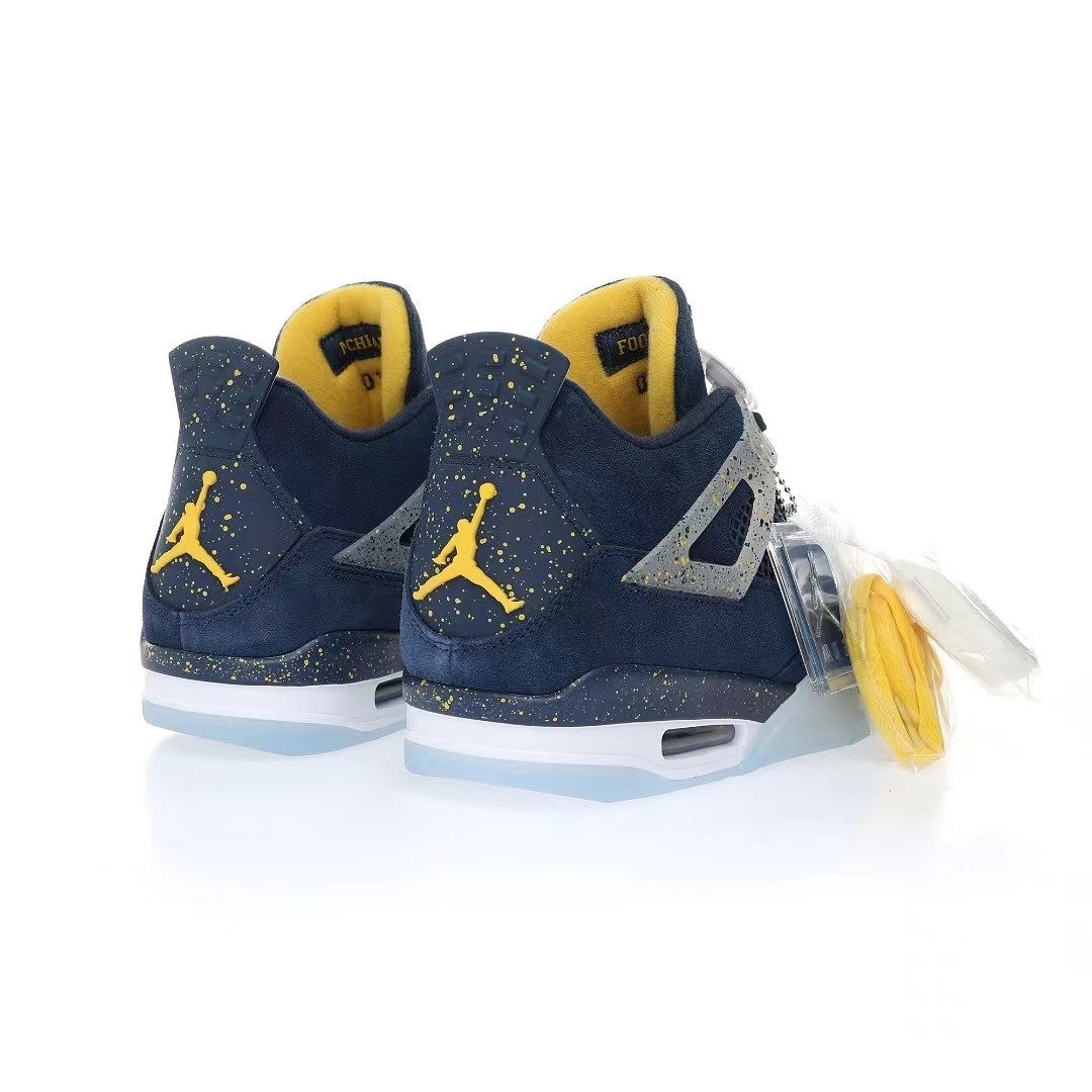 Nike Air Jordan 4 Retro PEUniversity of Michigan Sneaker      Ct8532-148 - EUR FASHION