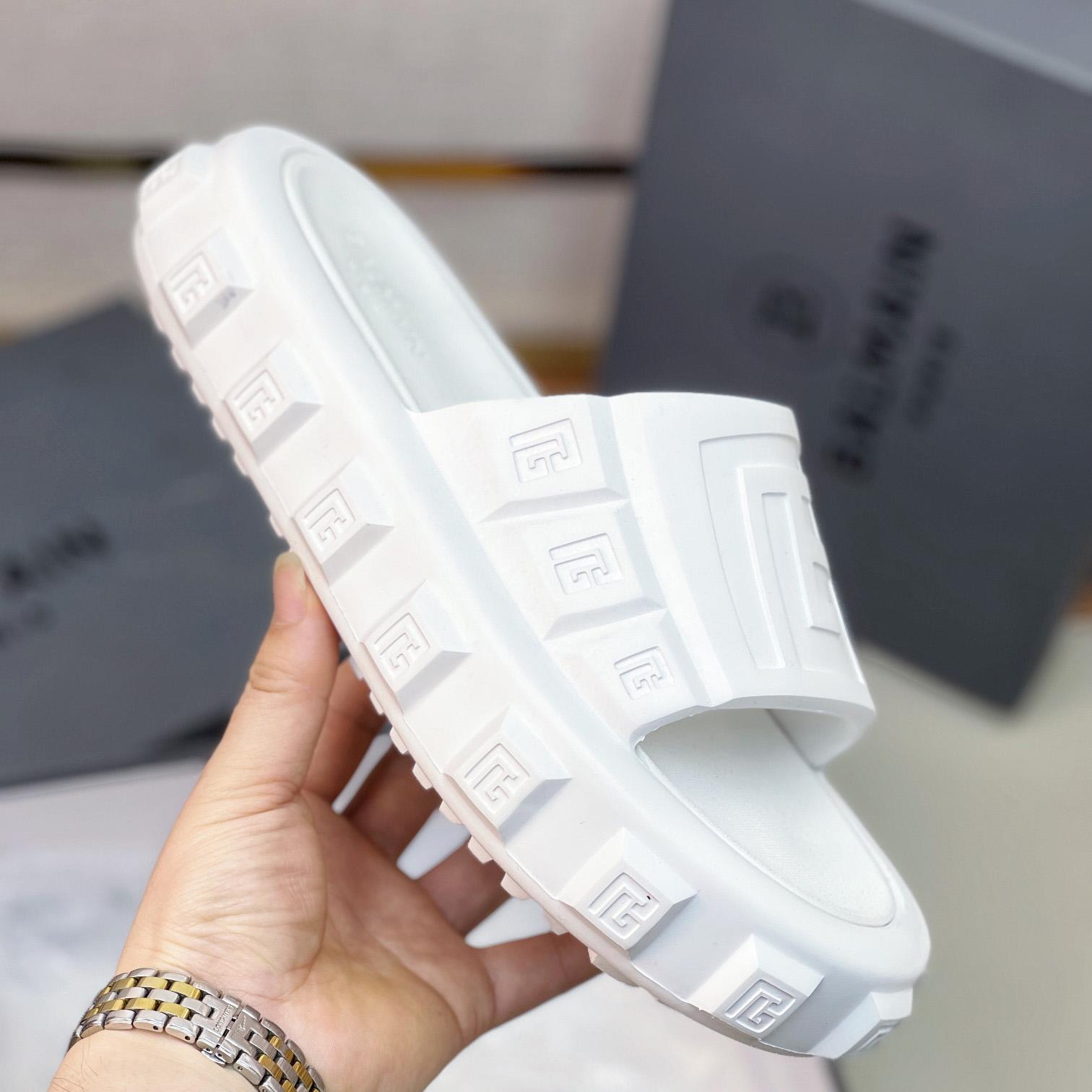 Balmain Ari Flat Mules - EUR FASHION