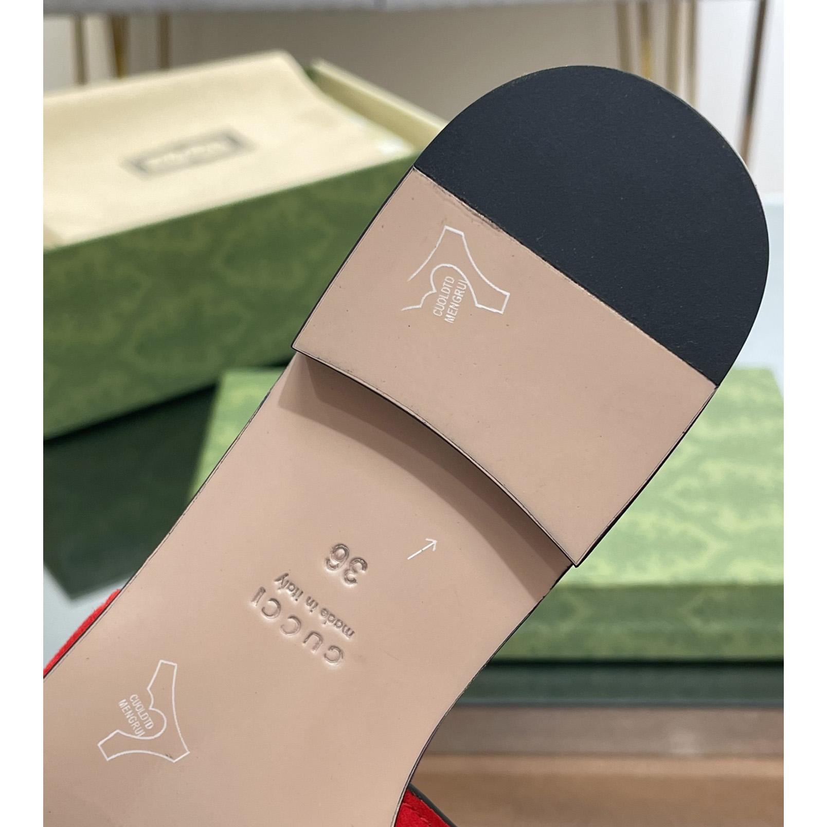 Gucci Women's Interlocking G Cut-out Slide Sandal - EUR FASHION