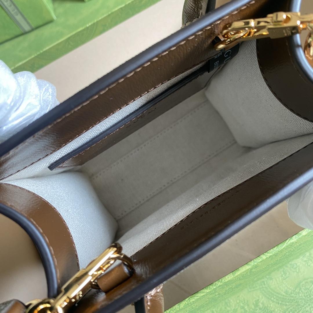 Gucci Mini Tote Bag With Interlocking G(16*20*7cm) - EUR FASHION