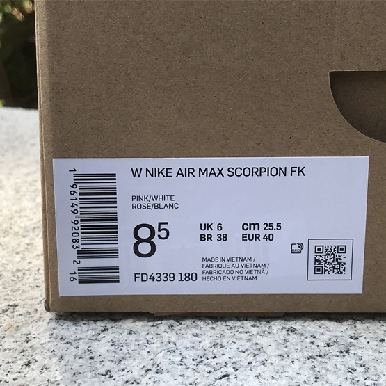 Nike Air Max Scorpion Sneaker          FD4339-180 - EUR FASHION