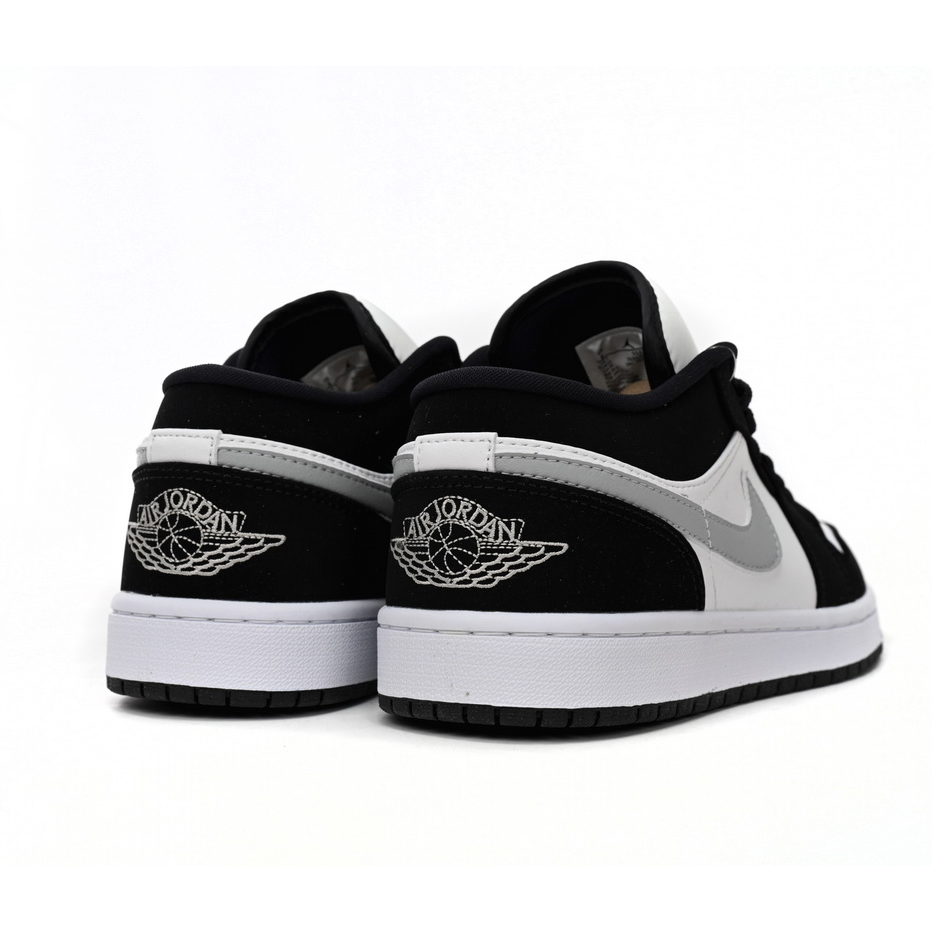 Air Jordan 1 Low Black and White Gray Sneaker    552780-018 - EUR FASHION