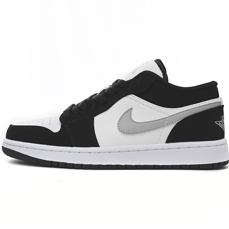 Air Jordan 1 Low Black and White Gray Sneaker    552780-018 - EUR FASHION