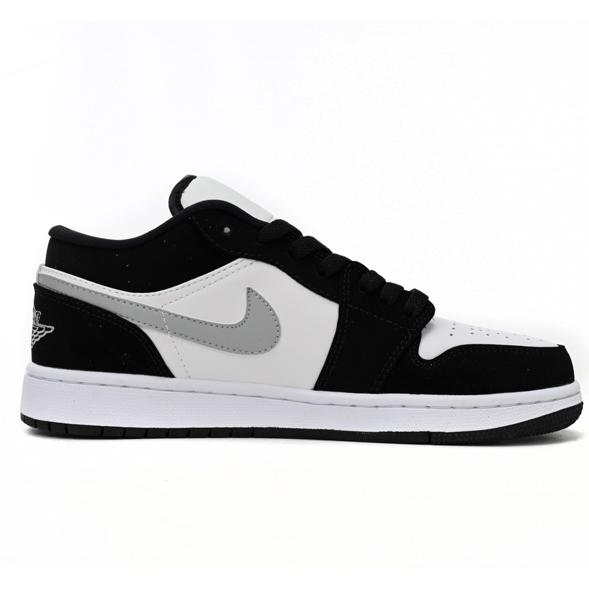 Air Jordan 1 Low Black and White Gray Sneaker    552780-018 - EUR FASHION
