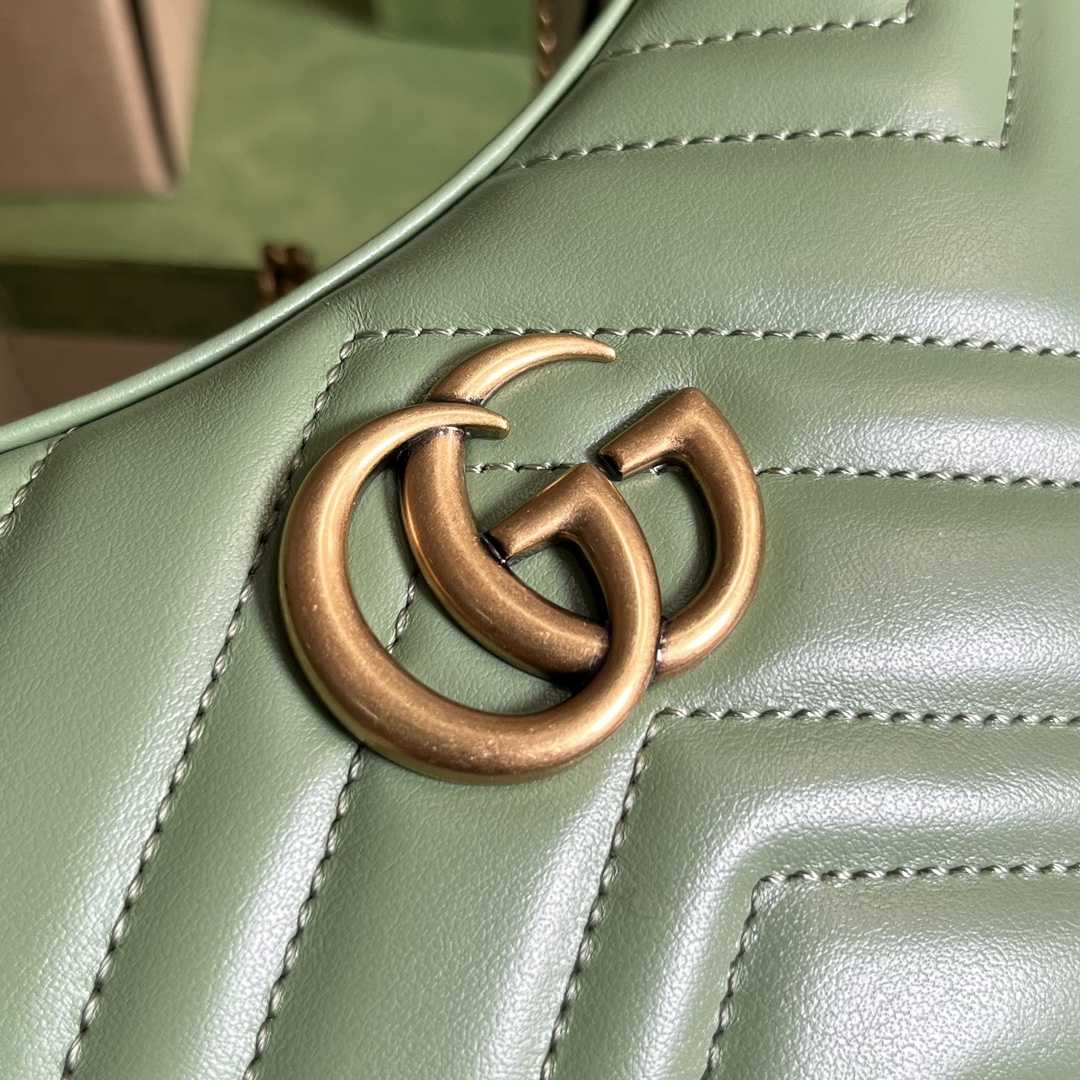 Gucci GG Marmont Matelassé Mini Bag(21.5-11-5cm) - EUR FASHION