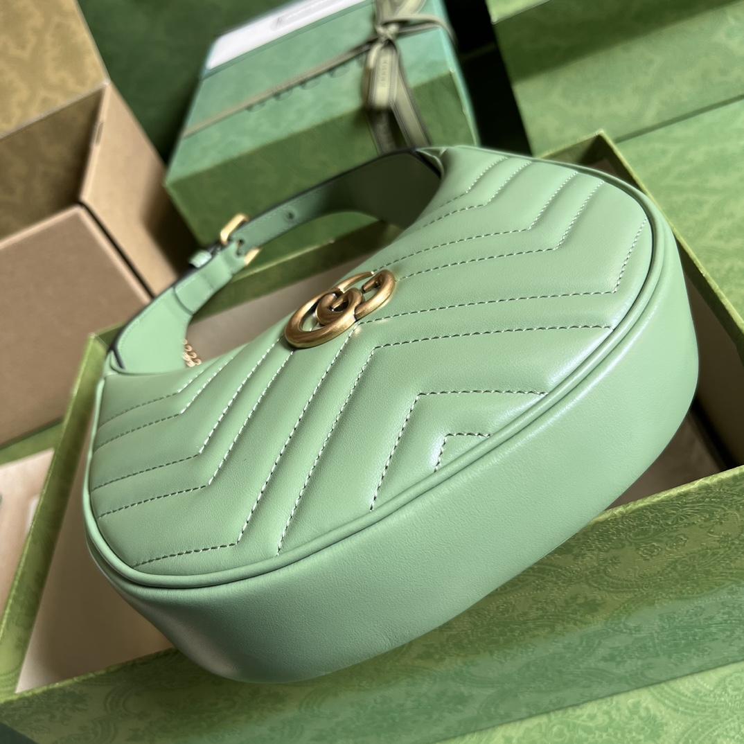 Gucci GG Marmont Matelassé Mini Bag(21.5-11-5cm) - EUR FASHION