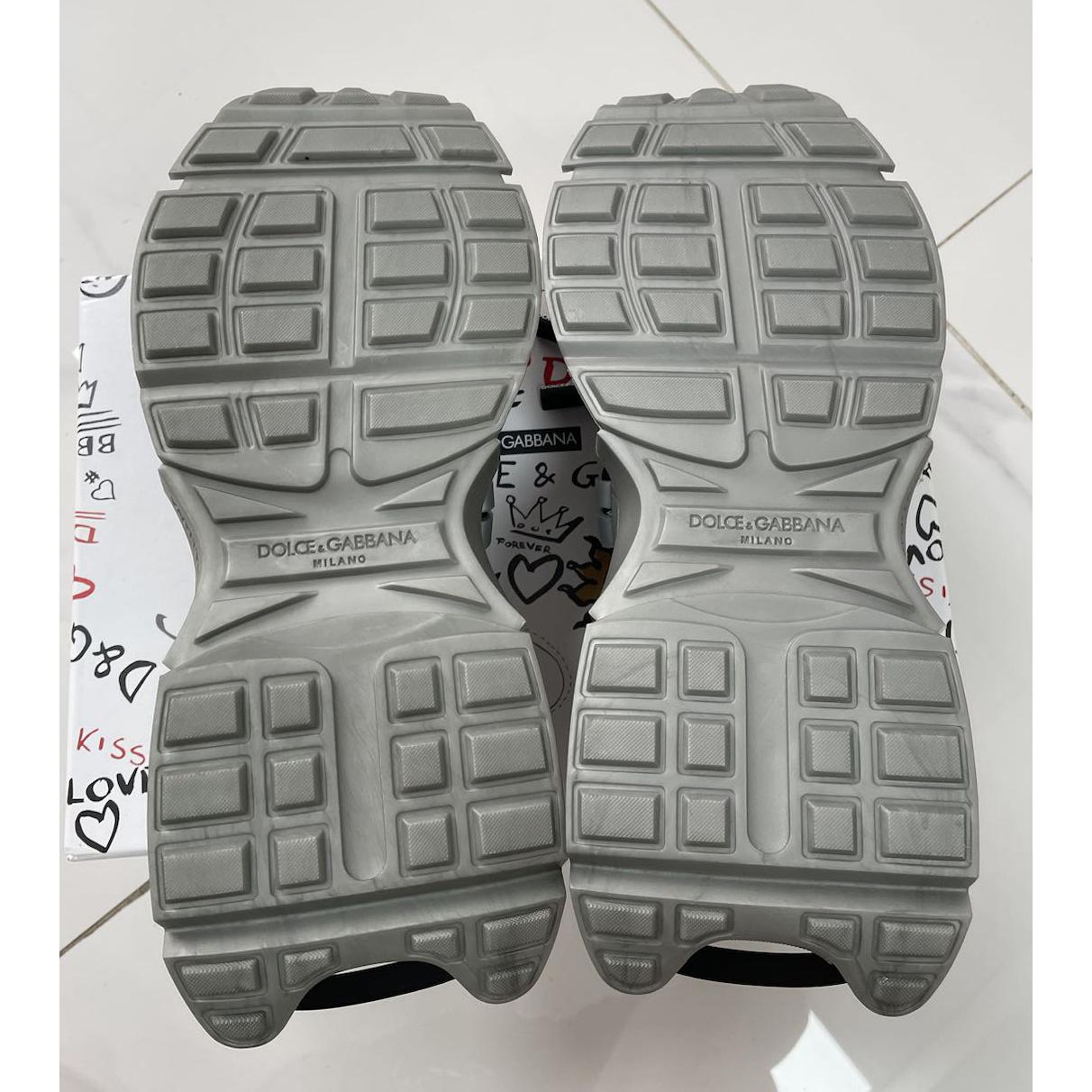 Dolce & Gabbana Mixed-materials Space Sneakers - EUR FASHION