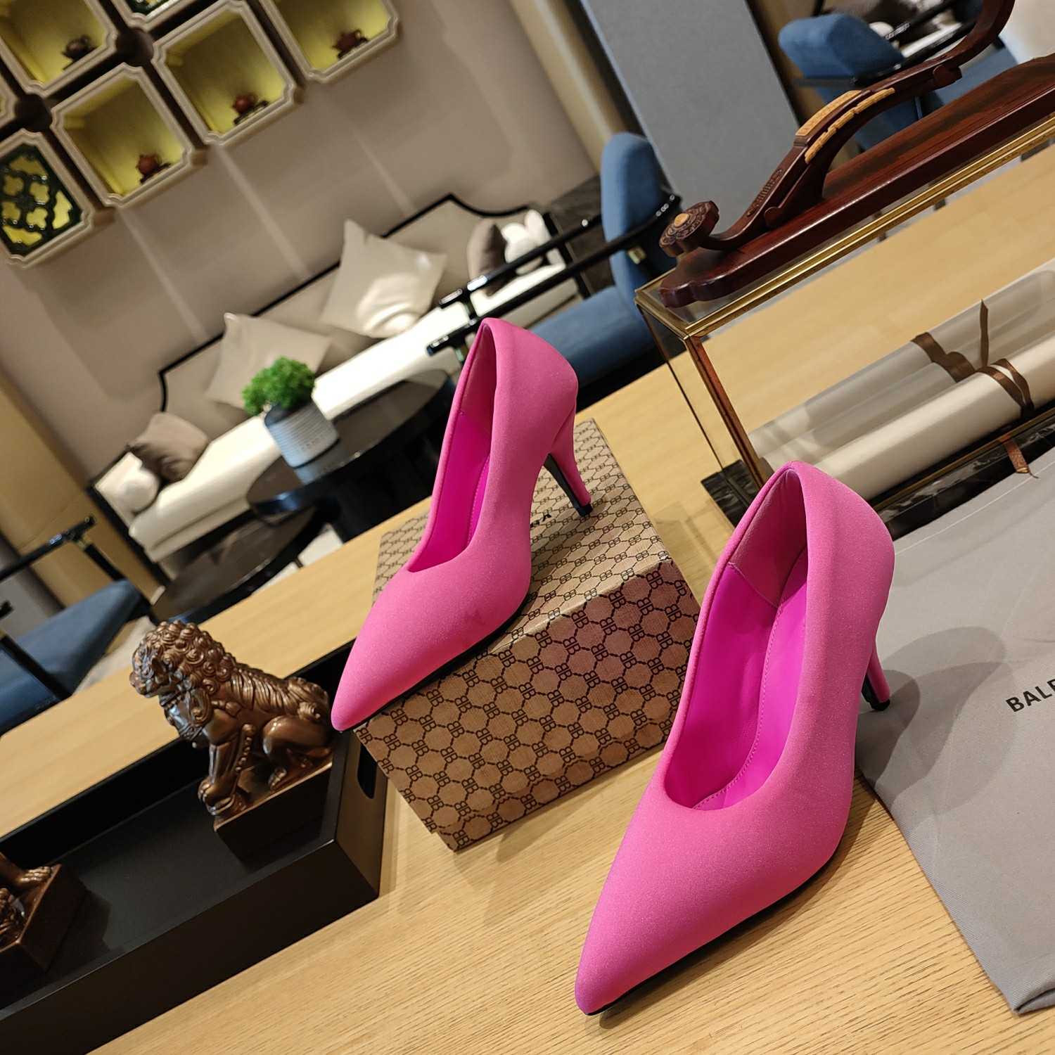 Balenciaga XL Pump 110mm In Neon Pink - EUR FASHION