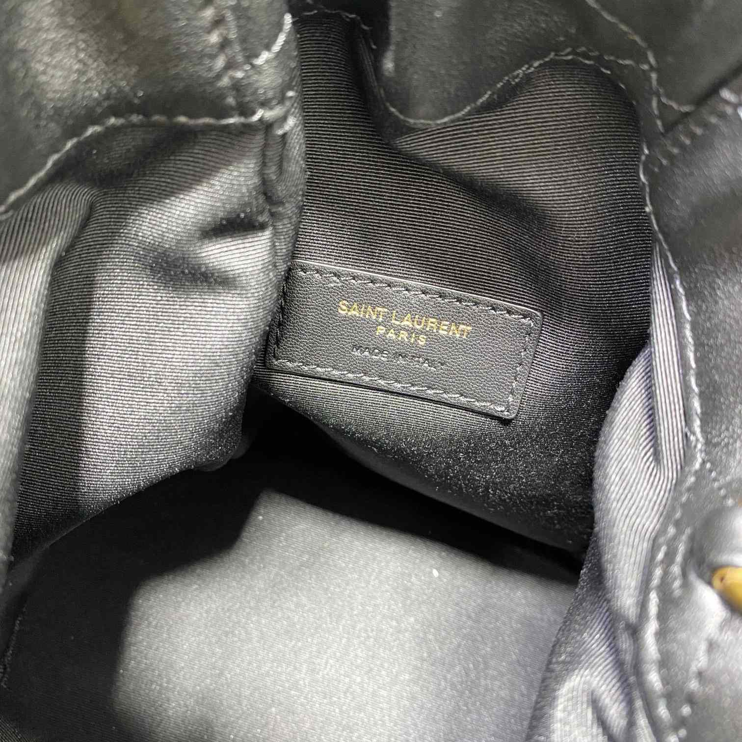 Saint Laurent Le Maillon Hook Bucket Bag(7.5x10.6x4.7cm) - EUR FASHION