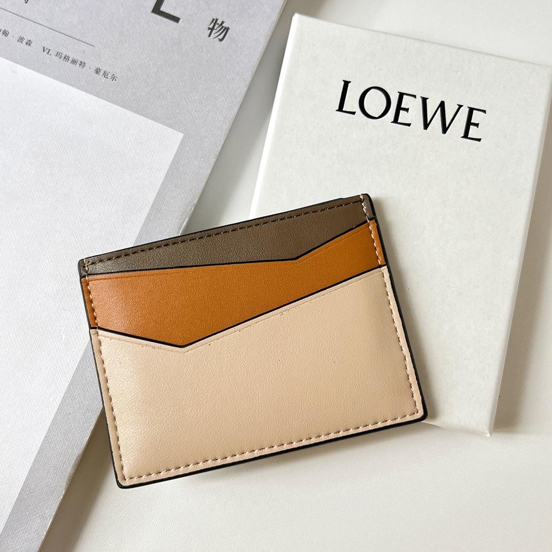 Loewe Puzzle Plain Cardholder (10x7.5cm) - EUR FASHION