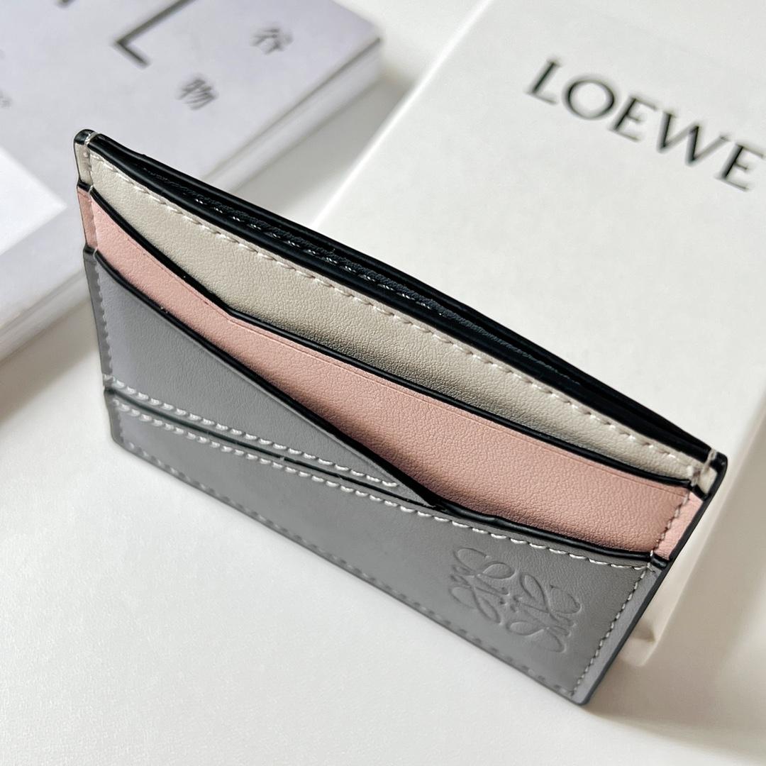 Loewe Puzzle Plain Cardholder (10x7.5cm) - EUR FASHION