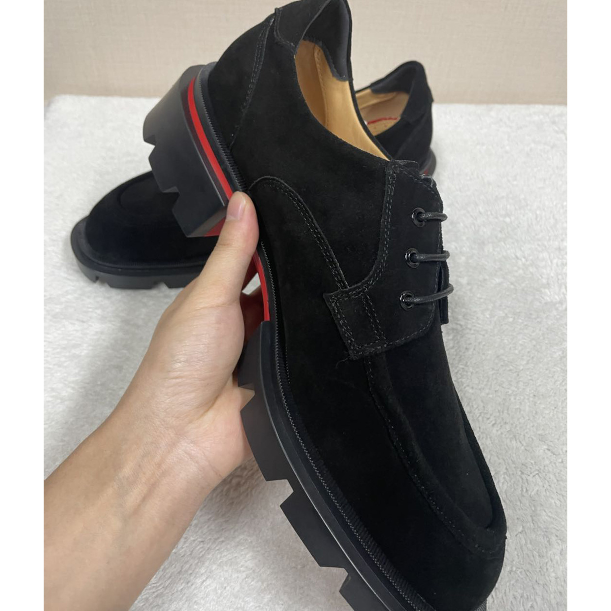 Christian Louboutin Our Georges L Loafers - Leather - Black - EUR FASHION