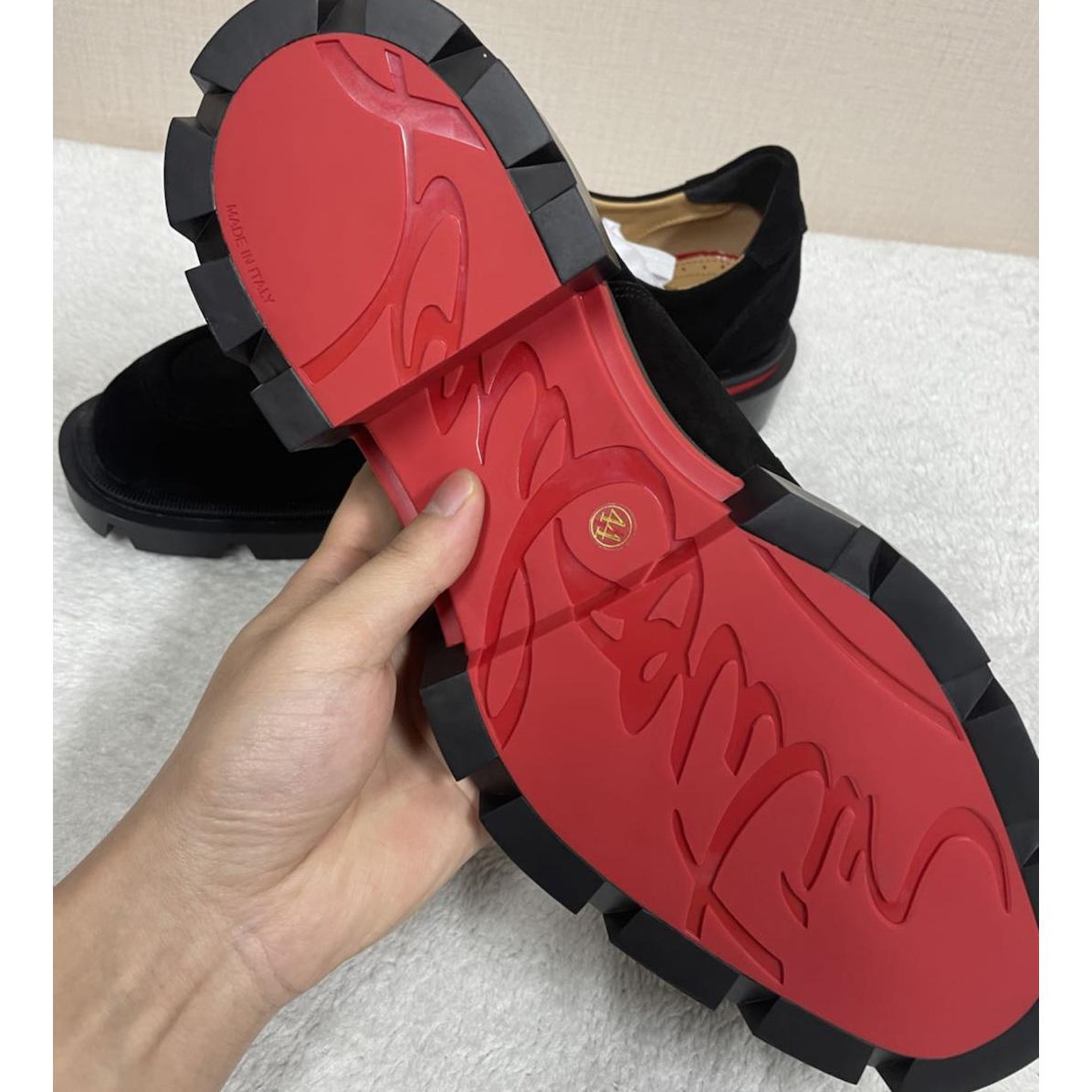 Christian Louboutin Our Georges L Loafers - Leather - Black - EUR FASHION
