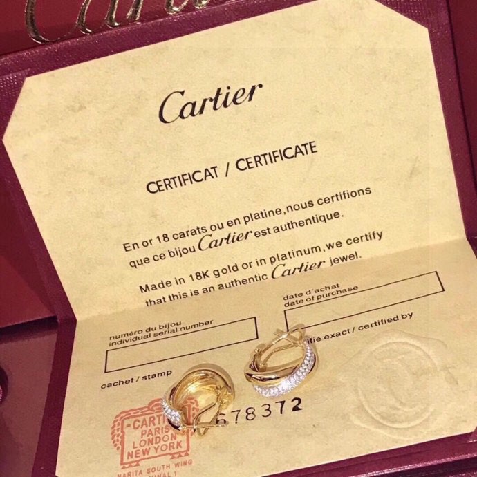 Cartier Trinity Earrings - EUR FASHION
