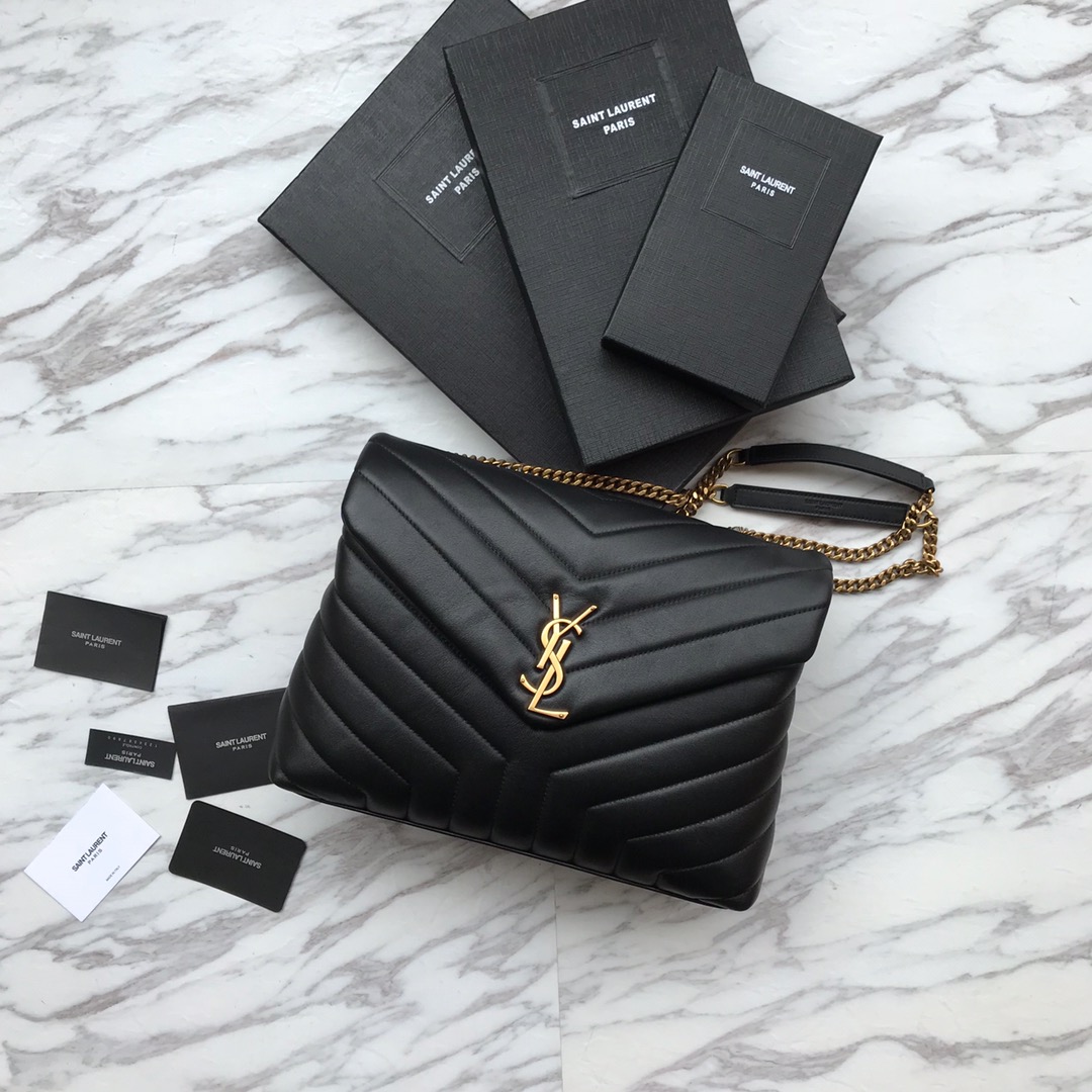Saint Laurent Loulou Medium Chain Shoulder Bag(32x22x11CM) - EUR FASHION