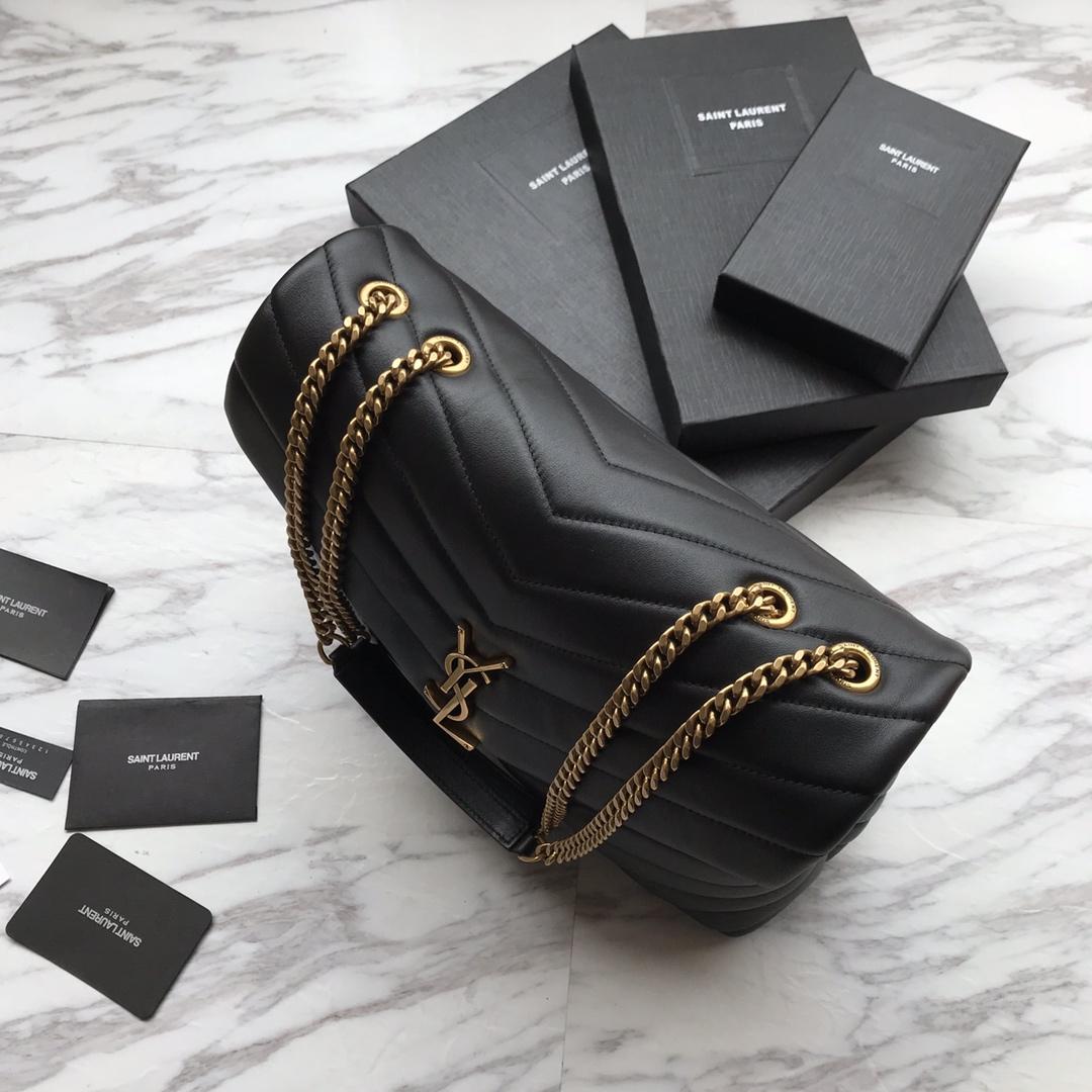 Saint Laurent Loulou Medium Chain Shoulder Bag(32x22x11CM) - EUR FASHION