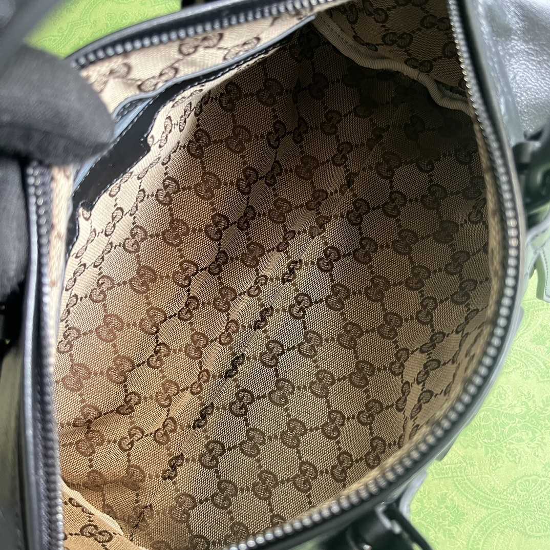 Gucci Small Duffle Bag With Tonal Double G(28.5-16-16cm) - EUR FASHION