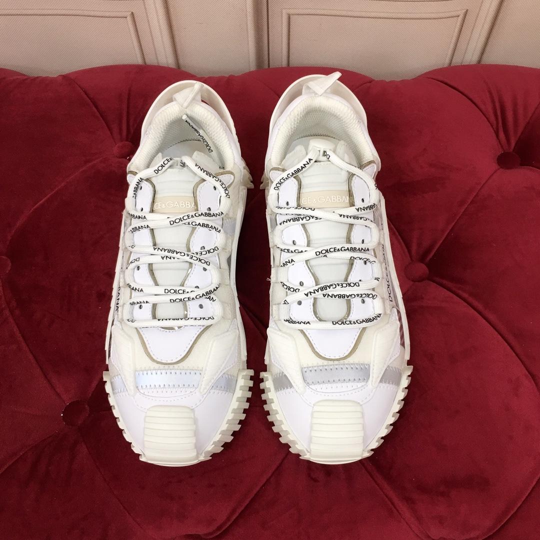 Dolce & Gabbana Reflective Fabric NS1 Sneakers - EUR FASHION