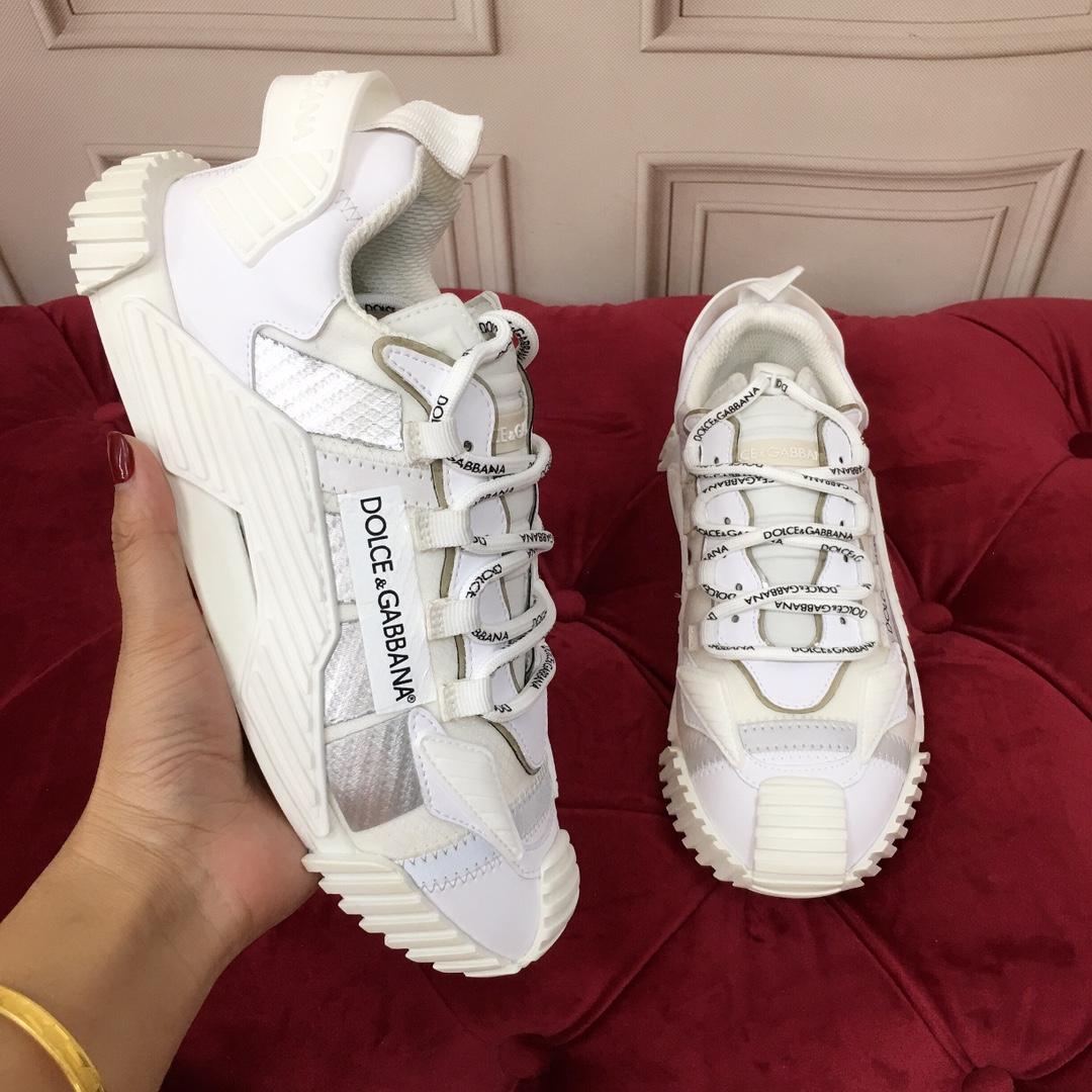 Dolce & Gabbana Reflective Fabric NS1 Sneakers - EUR FASHION