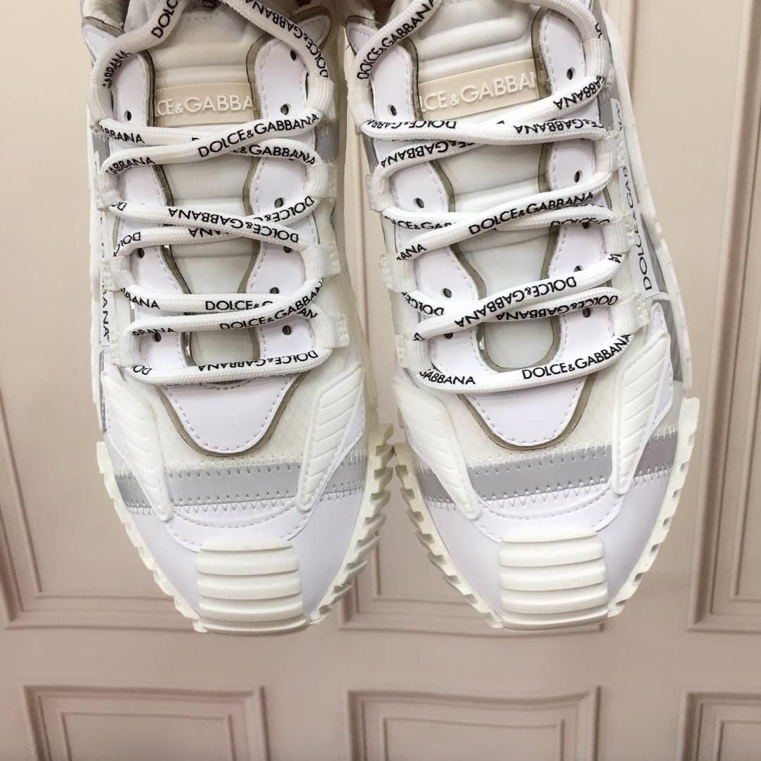 Dolce & Gabbana Reflective Fabric NS1 Sneakers - EUR FASHION