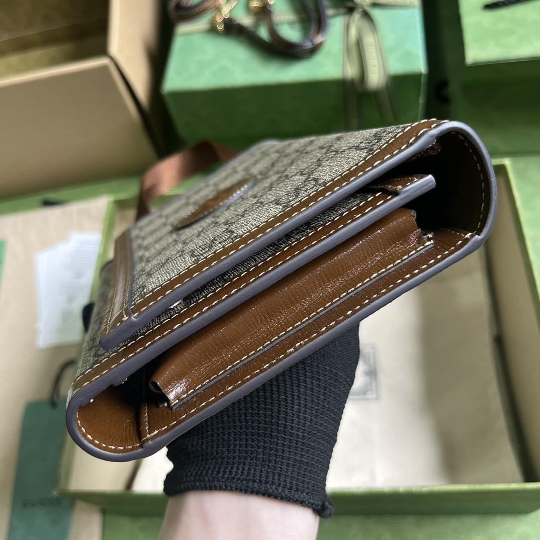 Gucci GG Top Handle Wallet(20-16-8.5cm) - EUR FASHION