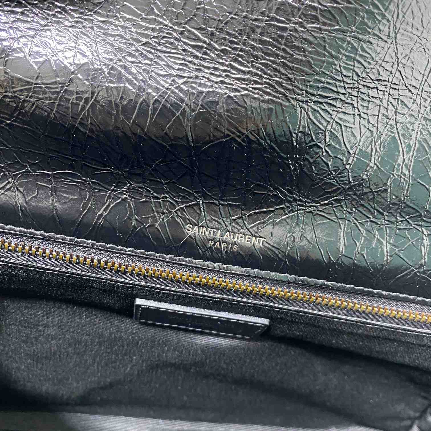 Saint Laurent Niki Medium Chain Bag In Crinkled Vintage Leather  - EUR FASHION