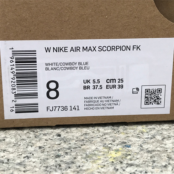 Nike Air Max Scorpion “Just Do It” Sneakers     FJ7736-141 - EUR FASHION