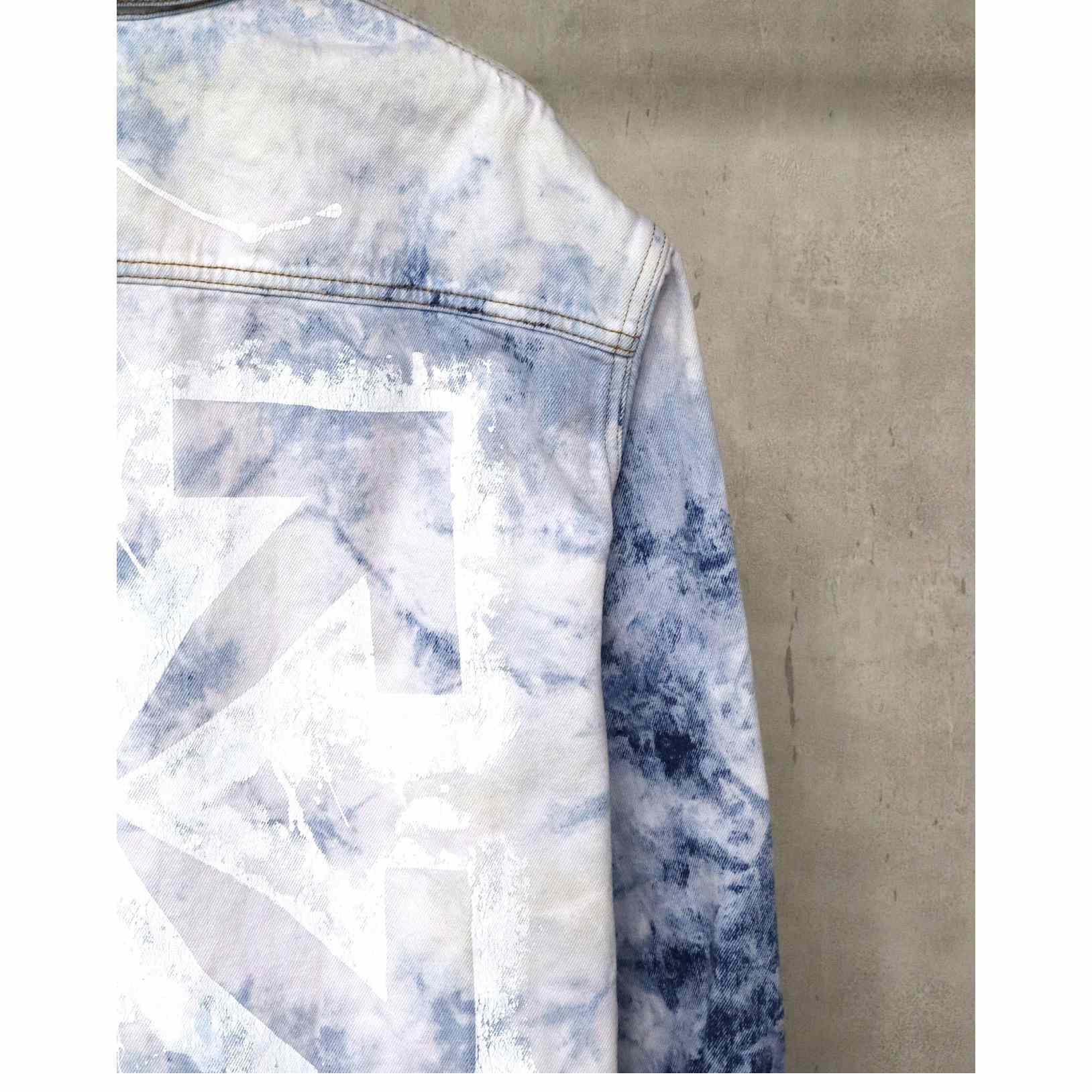 Off-White Men's Skater Heaven Denim Jacket - EUR FASHION