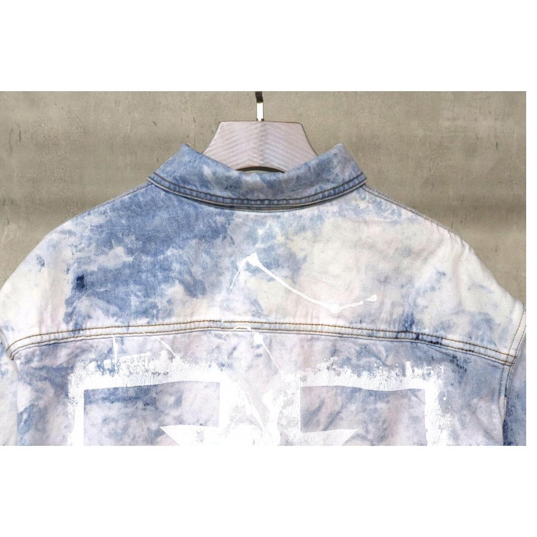 Off-White Men's Skater Heaven Denim Jacket - EUR FASHION