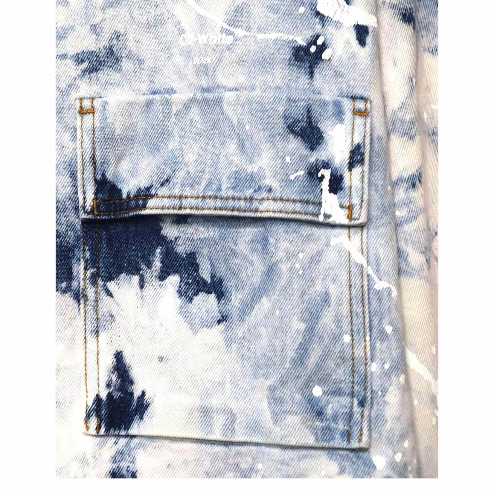 Off-White Men's Skater Heaven Denim Jacket - EUR FASHION