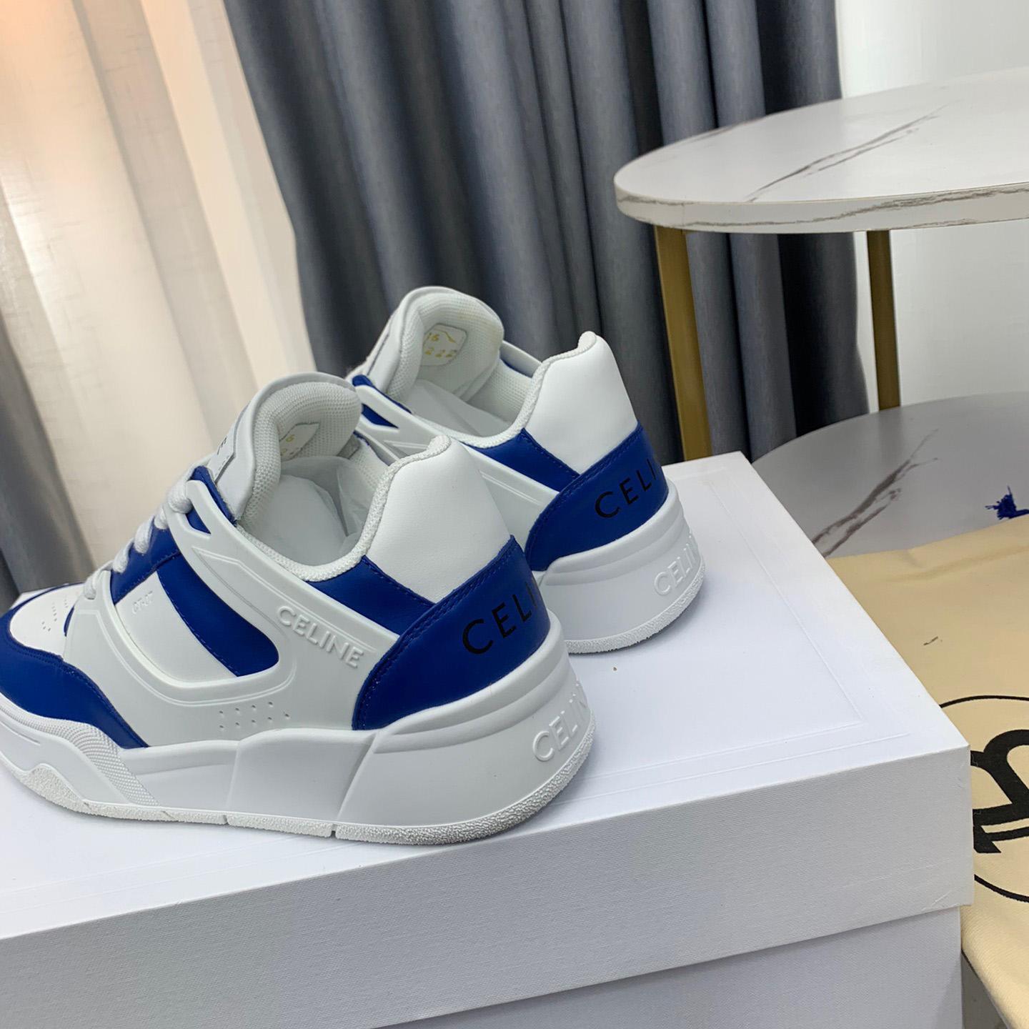 Celine CT-07 Celine Trainer Low Lace-up Sneaker In Calfskin - EUR FASHION