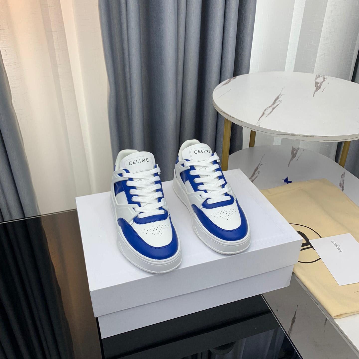Celine CT-07 Celine Trainer Low Lace-up Sneaker In Calfskin - EUR FASHION