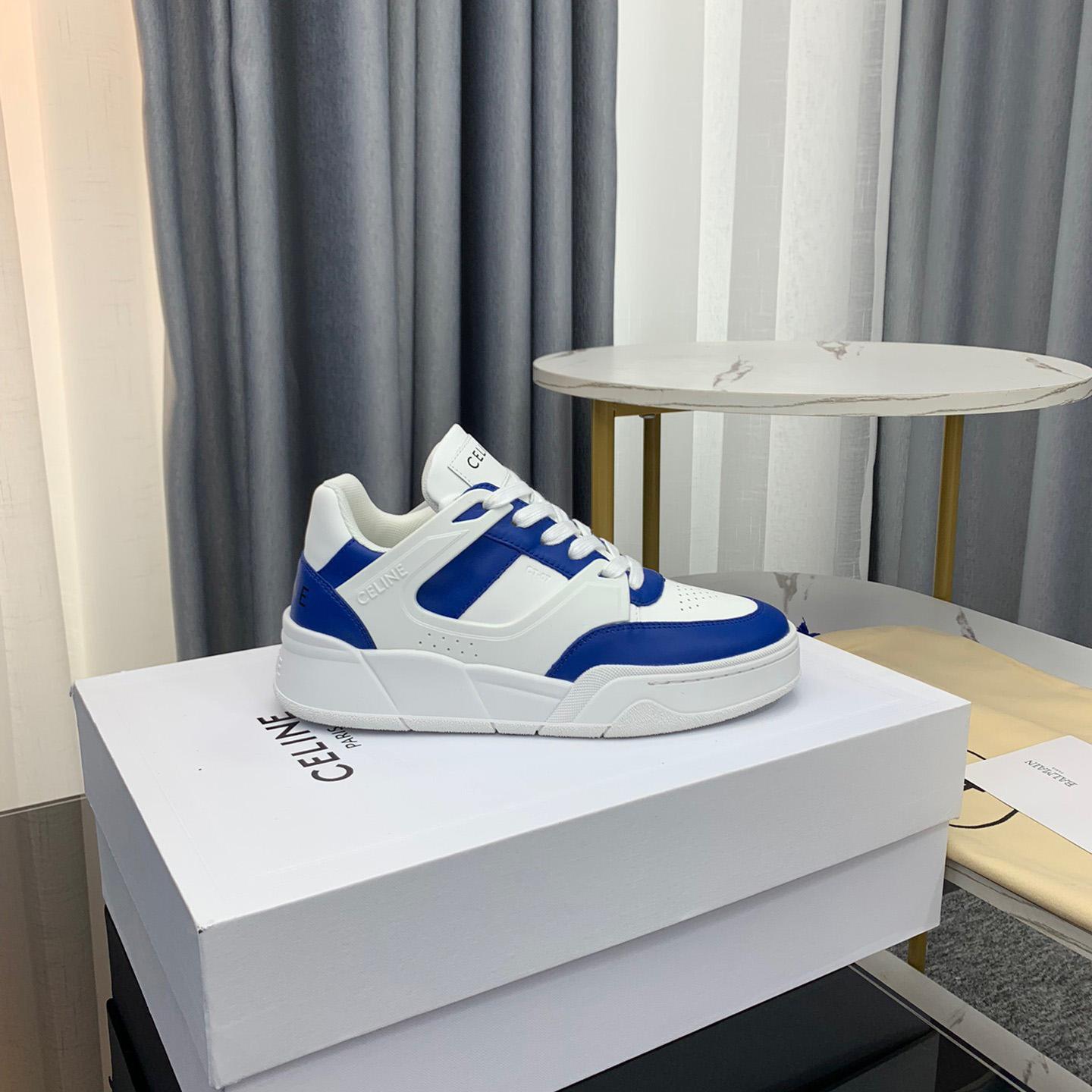 Celine CT-07 Celine Trainer Low Lace-up Sneaker In Calfskin - EUR FASHION