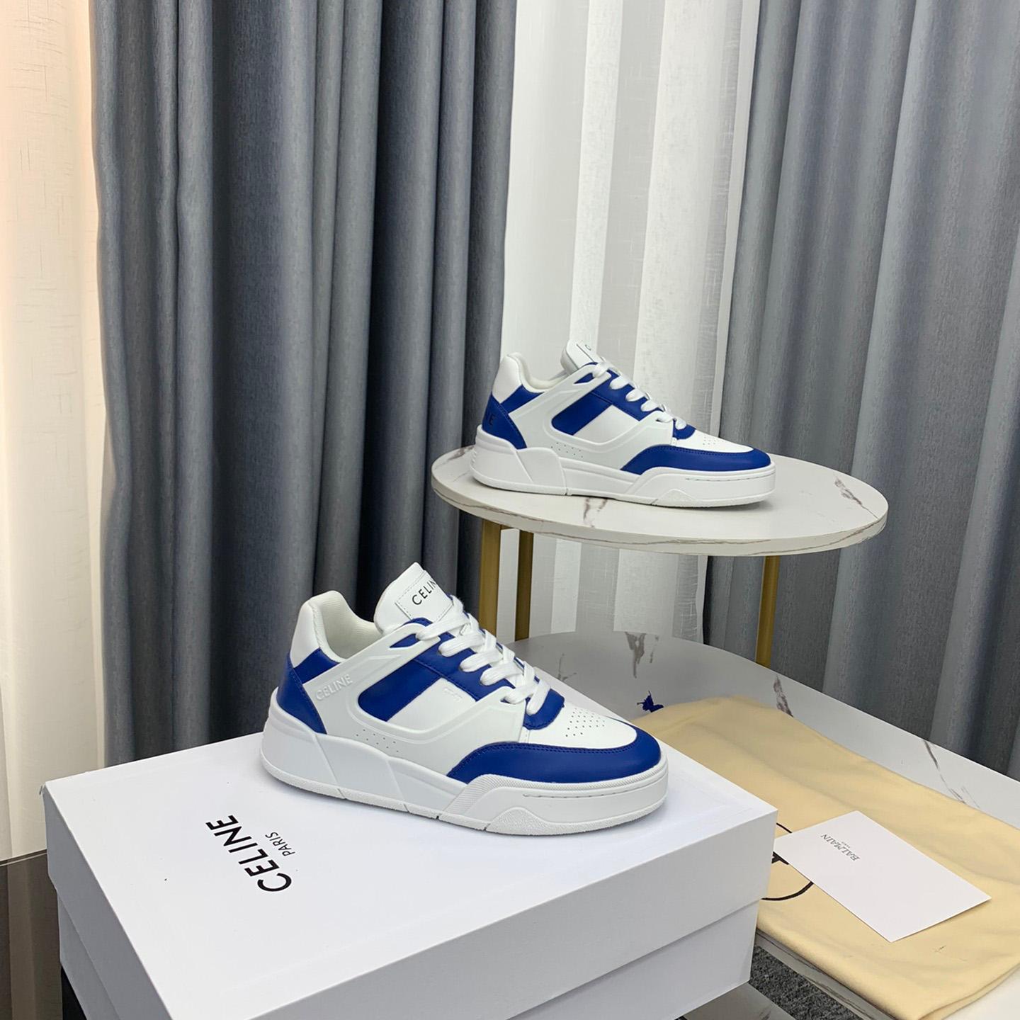 Celine CT-07 Celine Trainer Low Lace-up Sneaker In Calfskin - EUR FASHION