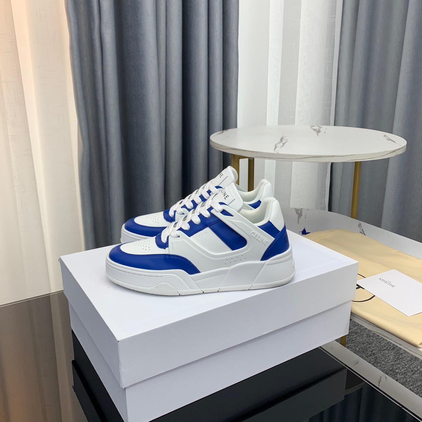 Celine CT-07 Celine Trainer Low Lace-up Sneaker In Calfskin - EUR FASHION