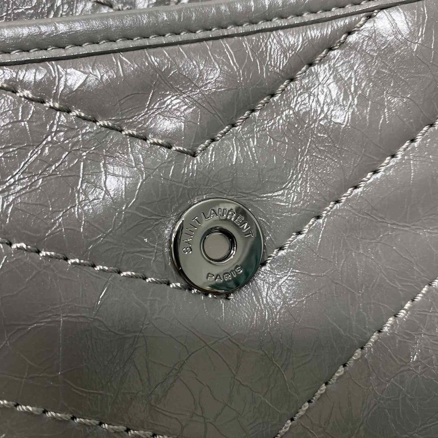 Saint Laurent Niki Medium Chain Bag In Crinkled Vintage Leather  - EUR FASHION