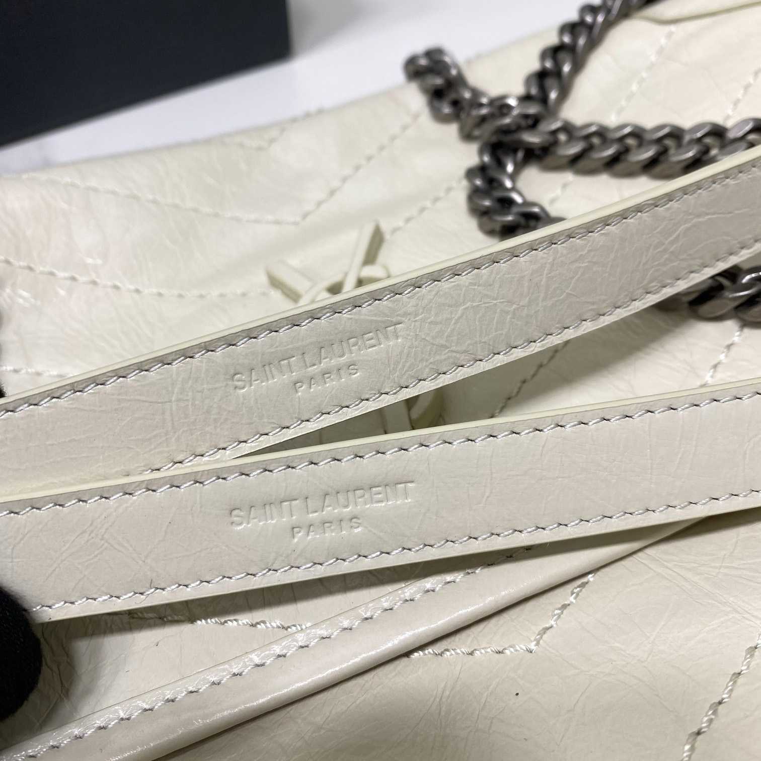 Saint Laurent Niki Medium Chain Bag In Crinkled Vintage Leather  - EUR FASHION