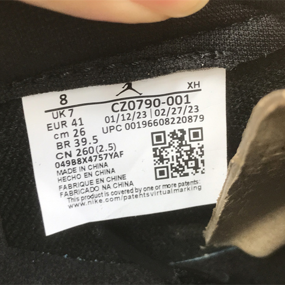 Air Jordan 1 Low OG “Black Cement” Sneaker      CZ0790-001 - EUR FASHION
