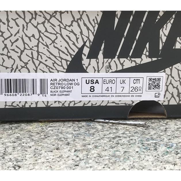 Air Jordan 1 Low OG “Black Cement” Sneaker      CZ0790-001 - EUR FASHION