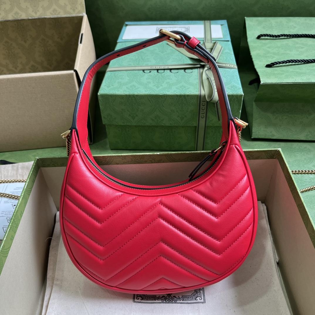 Gucci GG Marmont Matelassé Mini Bag(21.5-11-5cm) - EUR FASHION