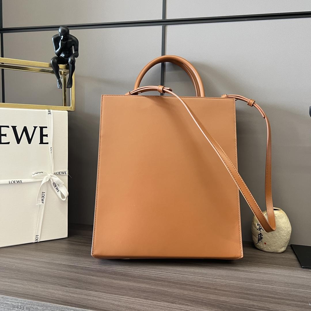 Loewe Standard A4 Tote In Sleek Calfskin - EUR FASHION