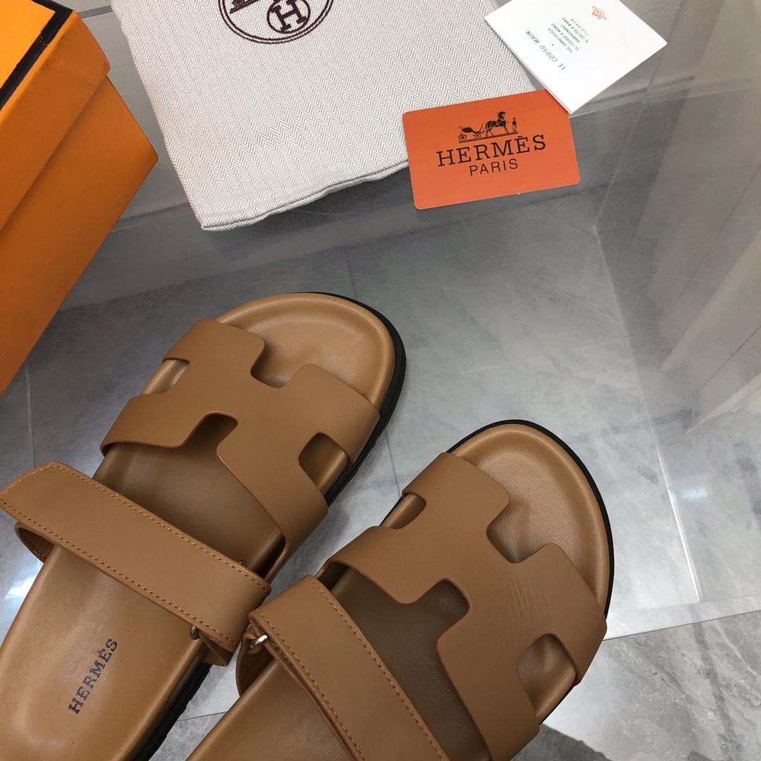 Hermes Authenticated Chypre Sandal Leather - EUR FASHION