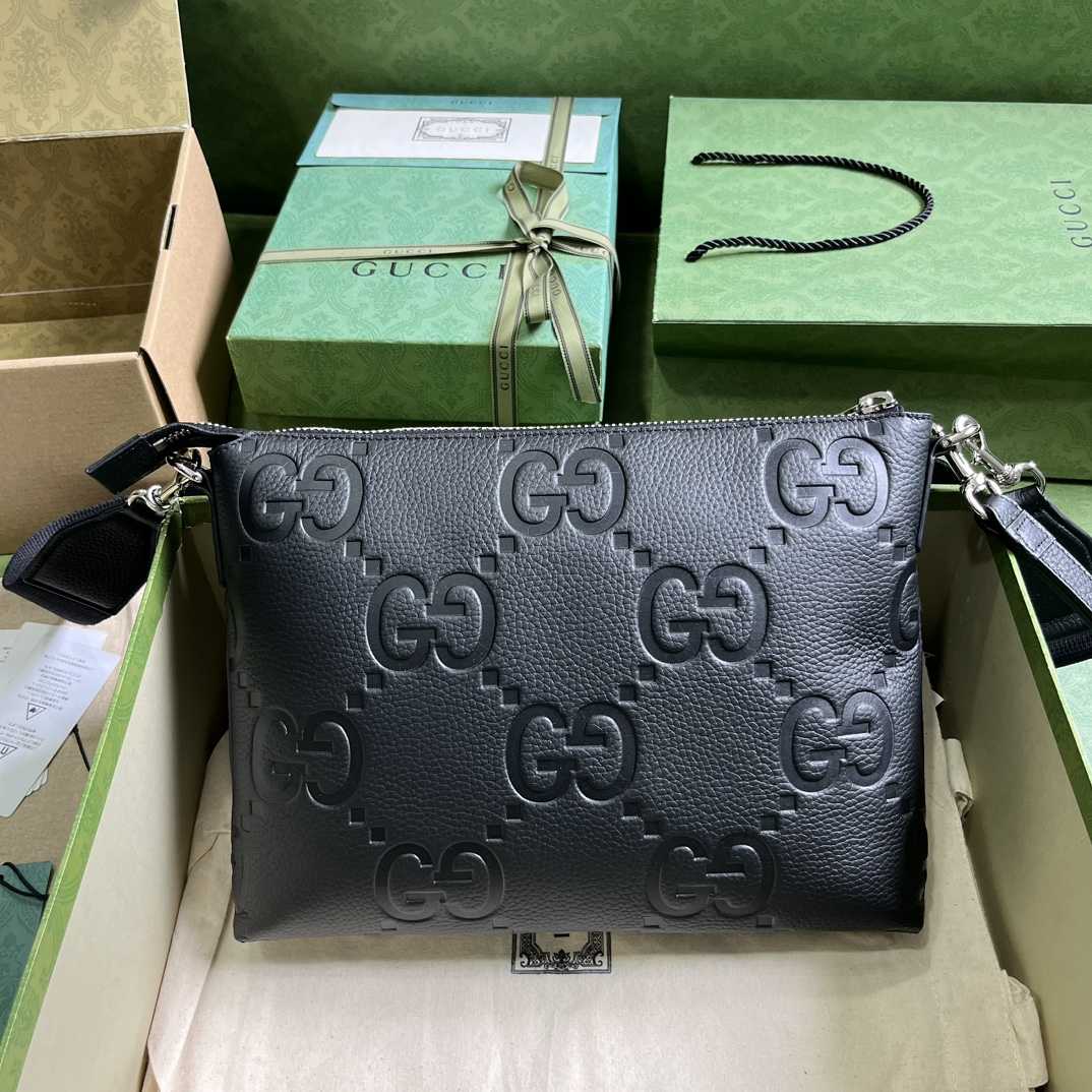 Gucci Jumbo GG Medium Messenger Bag(31-24.5-5cm) - EUR FASHION