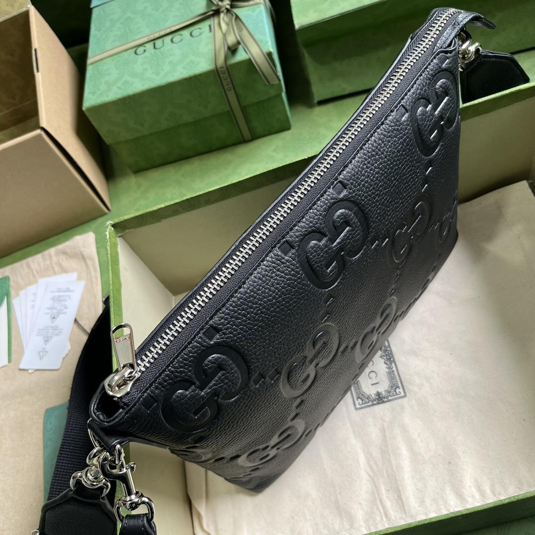 Gucci Jumbo GG Medium Messenger Bag(31-24.5-5cm) - EUR FASHION