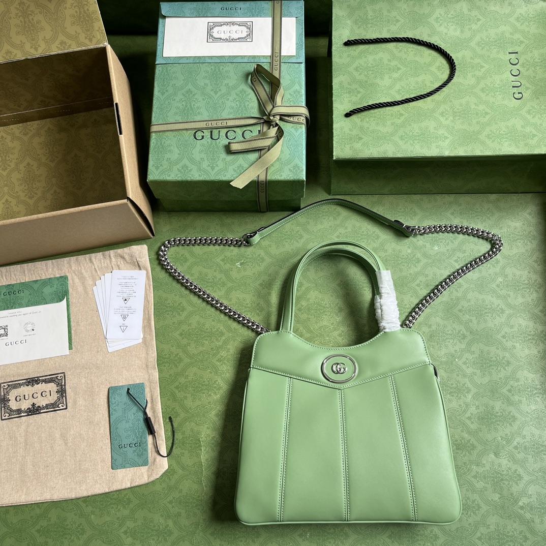 Gucci Petite GG Small Tote Bag (28-21-6.5cm) - EUR FASHION